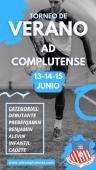 cartel torneo AD Complutense Alcala